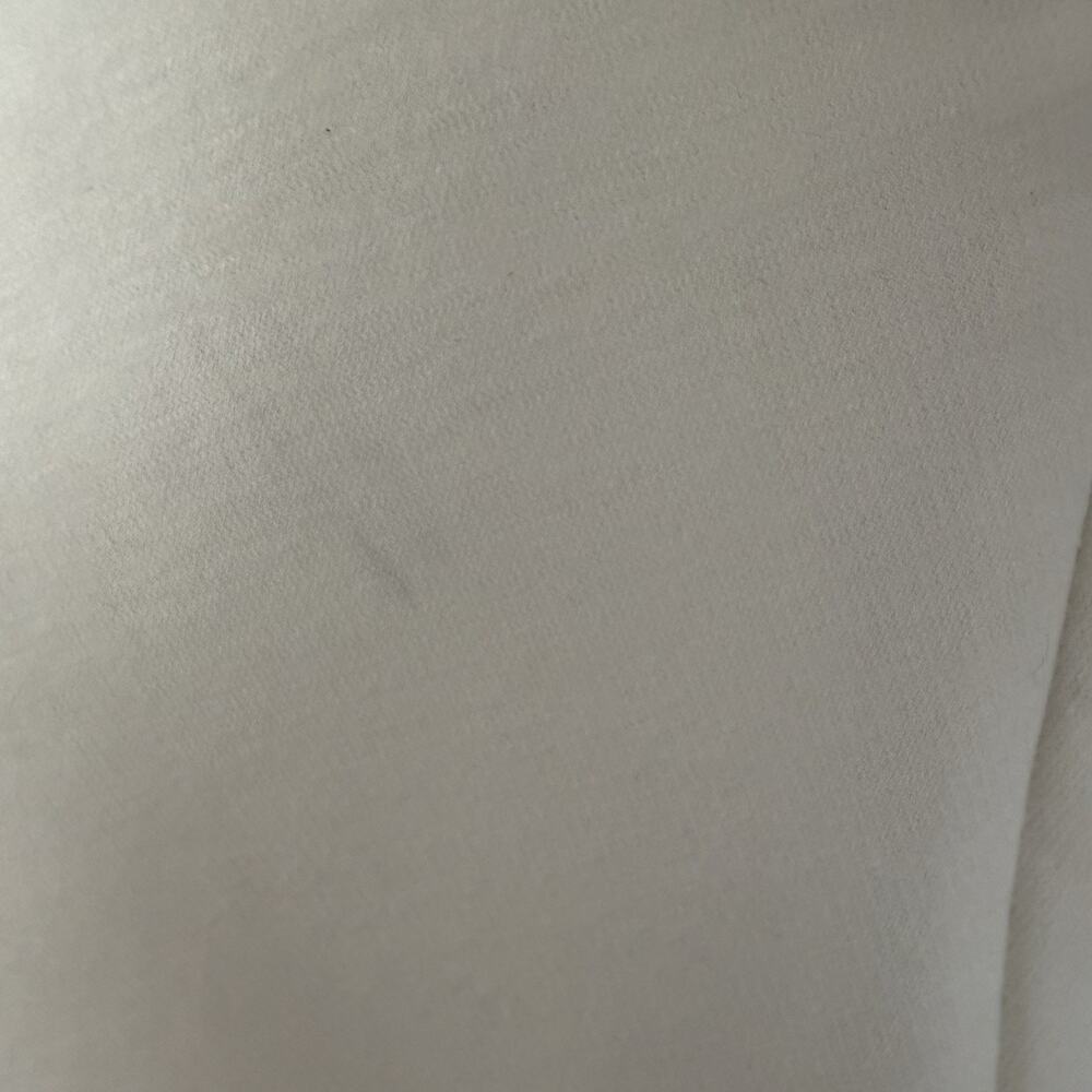 COS Gathered Asymmetric White Midi Dress M - Picture 12 of 13